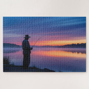 Fischer bei Sunset