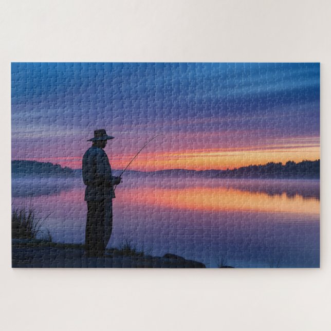 Fischer bei Sunset (Horizontal)