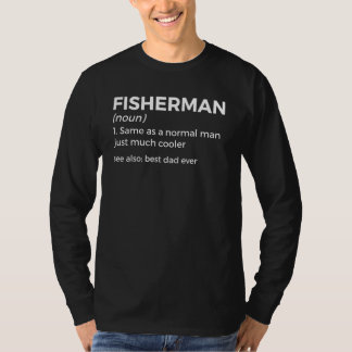 Fischer Definition Fischen Für Der Beste Vater All T-Shirt