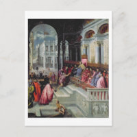 Fischer, der dem Doge von Venedig den Ring gibt