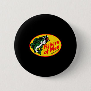 Fischer der Menschen Matthäus 4_19 Christliche Fis Button