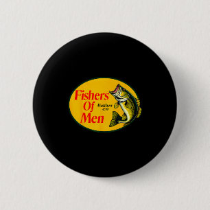 Fischer der Menschen Matthäus 4_19 Christliches An Button