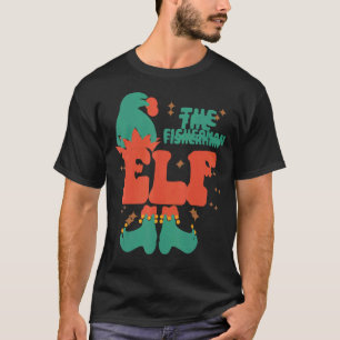 Fischer Elf Familie passende Weihnachts-PJs Lustig T-Shirt