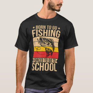 Fischer fischen lustig beim Angeln T-Shirt