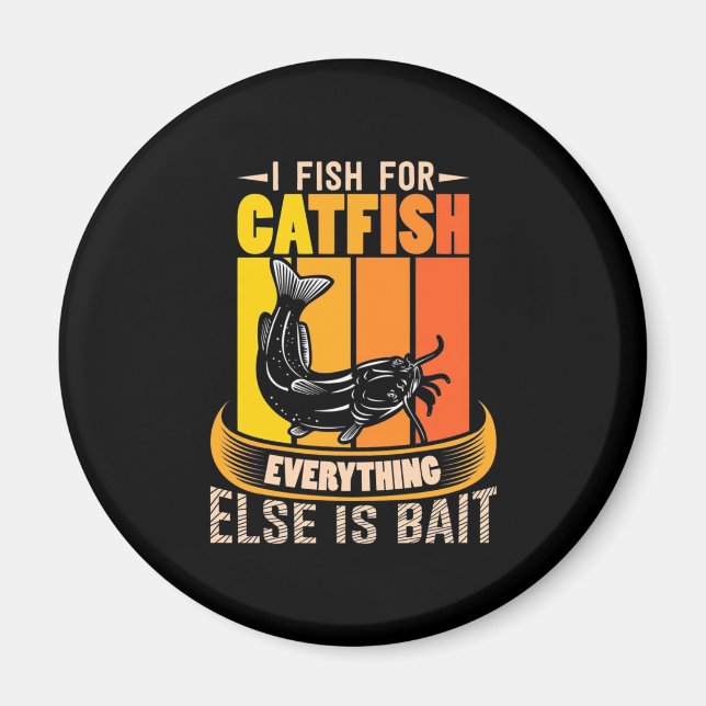 Fischer I fischen Fisch Magnet (Vorne)