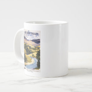 Fischer im Eden-Tal Jumbo-Tasse