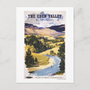 Fischer im Eden-Tal Postkarte