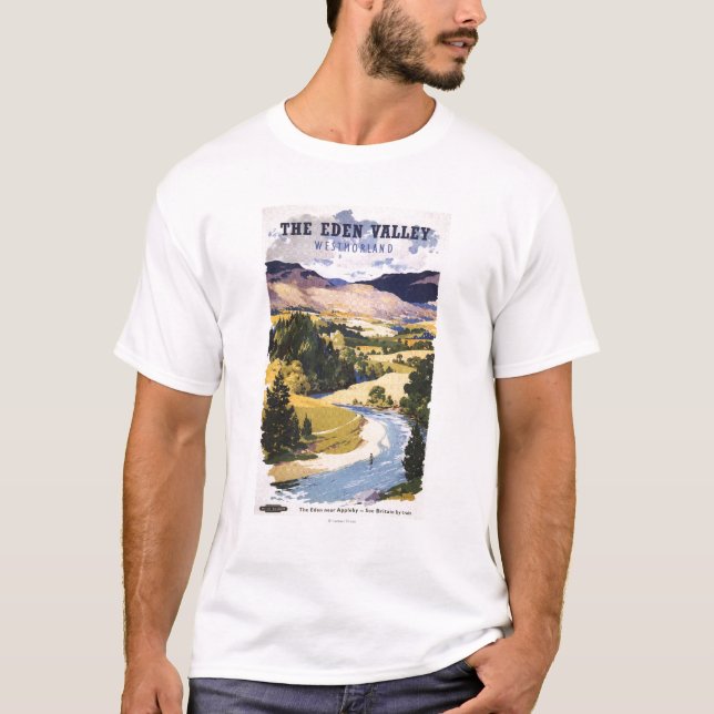 Fischer im Eden-Tal T-Shirt (Vorderseite)