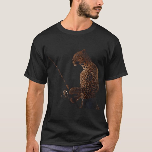 Fischer Leopard T-Shirt (Vorderseite)