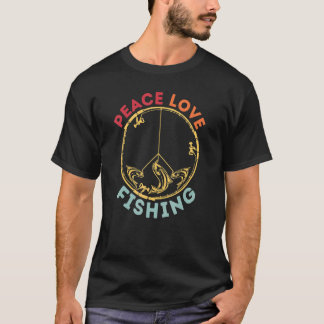 Fischer lieben friedliches Angeln Fischer Angler 1 T-Shirt