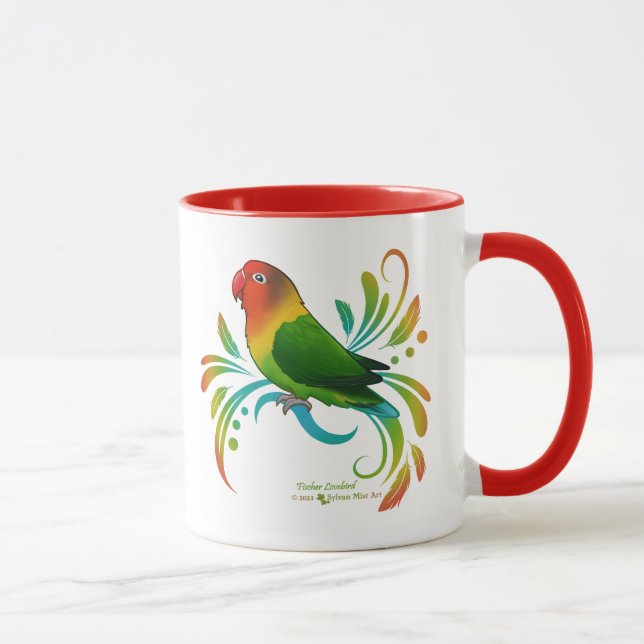 Fischer Lovebird Tasse (Rechts)