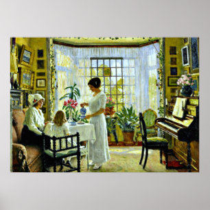 Fischer - Nachmittagstee Poster