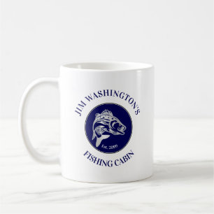 Fischer oder Familienhütte Kaffeetasse