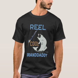 Fischer Opa Lustige Rolle Cool Opa Fisch T-Shirt