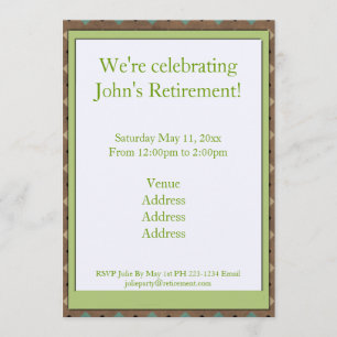 Fischer-Ruhestand Einladung