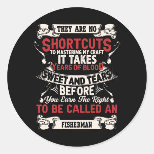 Fischer Runder Aufkleber