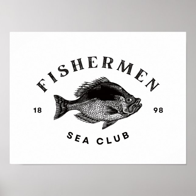 Fischer Seaclub Poster (Vorne)