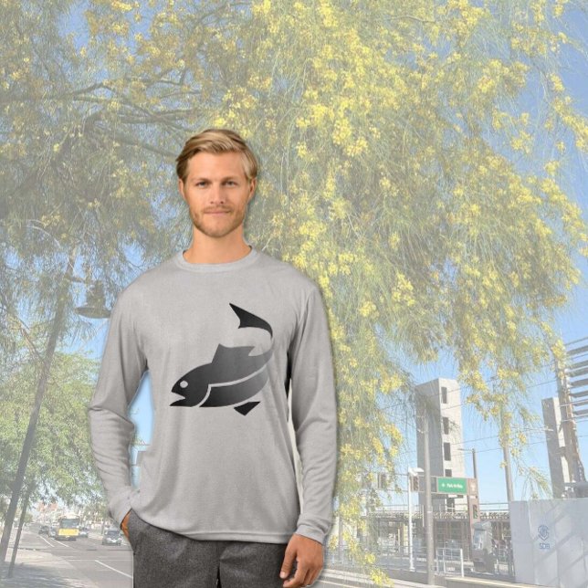 Fischer sind cool Tri-Blend shirt (Von Creator hochgeladen)