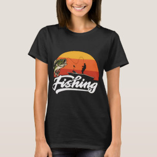 Fischer Superheld Design T-Shirt