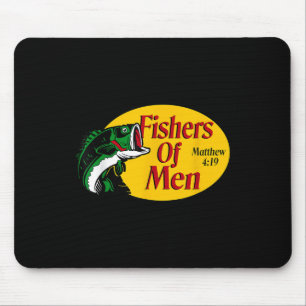 Fischer von Männern Matthew 4-19 Bibel Christliche Mousepad