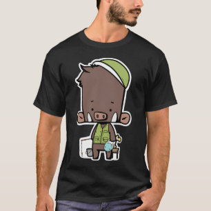 Fischer Wildschwein T-Shirt