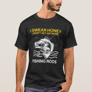 Fischer-Zitate Paar Ehemann Und Ehefrau Fischen T-Shirt