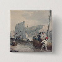 Fischerboot-Entleerung