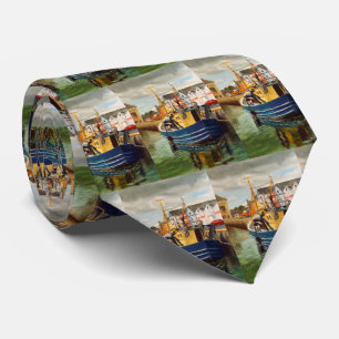 Fischerboot im Hafen Krawatte