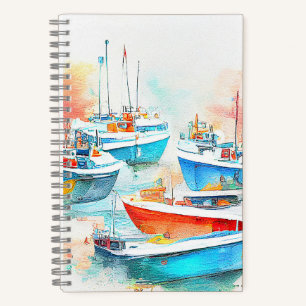 Fischerboot Landschaft Landschaft Landschaft Natur Notizbuch