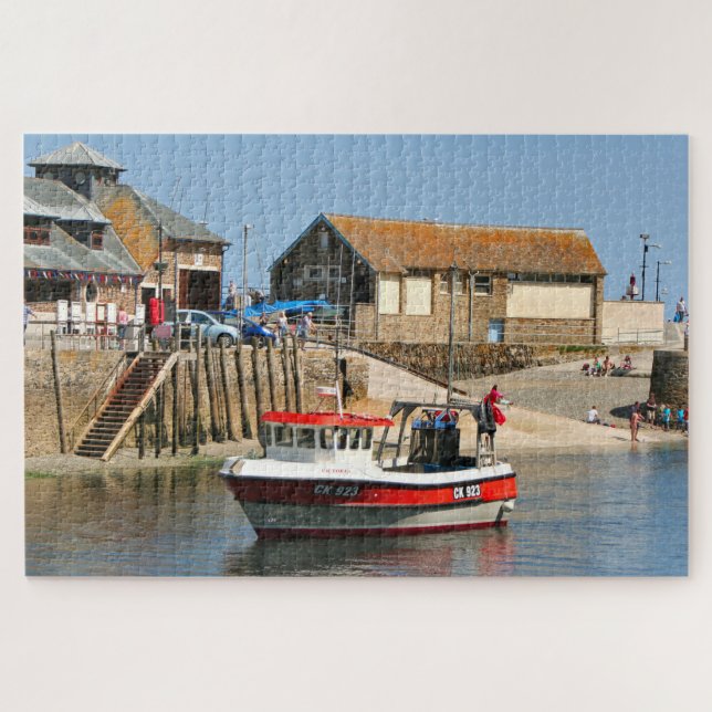 Fischerboot, Looe, Cornwall, England (Horizontal)