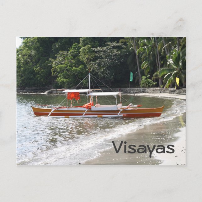 Fischerboot Postkarte (Vorderseite)