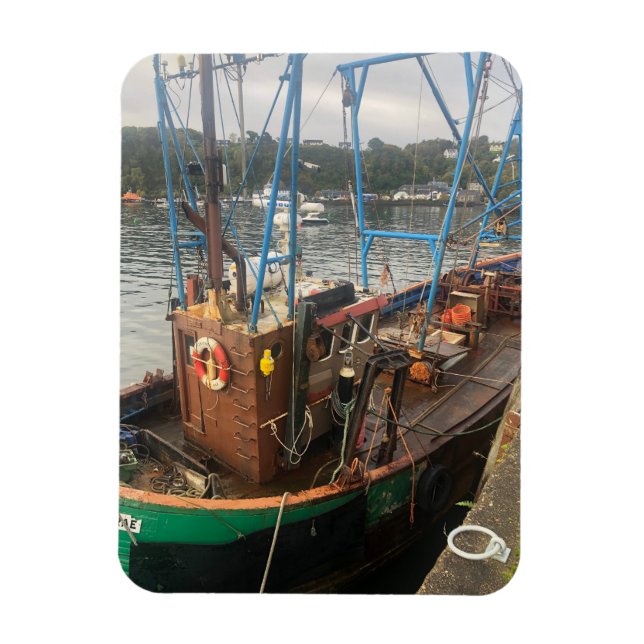 Fischerboot, Tobermory, Insel Mull, Schottland Magnet (Vertikal)