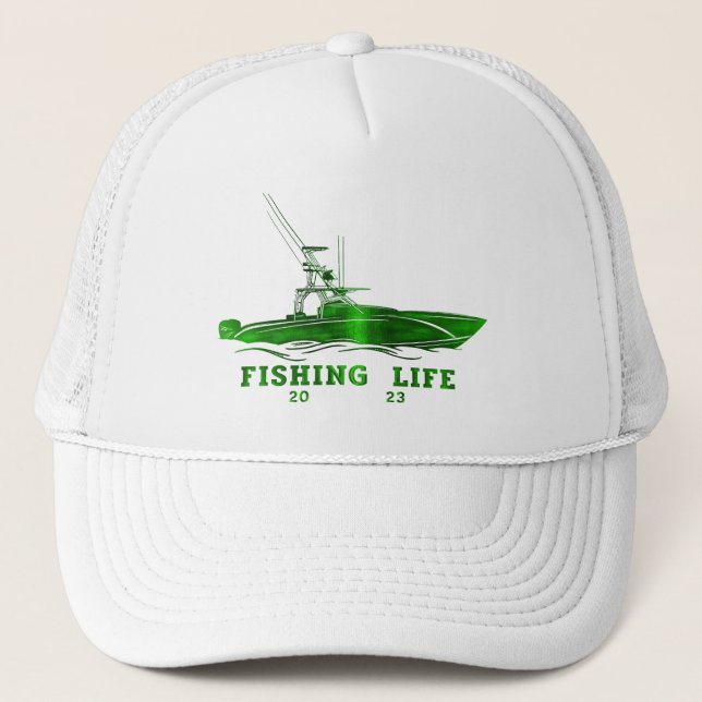 Fischerboot Truckerkappe (Vorderseite)