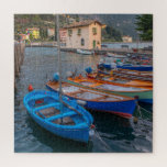 Fischerboote am See in Riva del Garda Italien<br><div class="desc">Dieses landschaftliche Puzzle beinhaltet bunte Fischerboote auf dem See an der Riva del Garda in Italien #boats #fish #fish #fish #lake #water #water #country #jigsaw #puzzle #jigsawpuzzle #gifts #fun #stockingstuffers #games #nature</div>