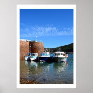 Fischerboote bei Bonne Nuit Poster