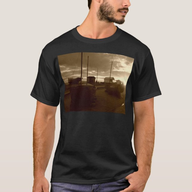 Fischerboote Brightons T-Shirt (Vorderseite)