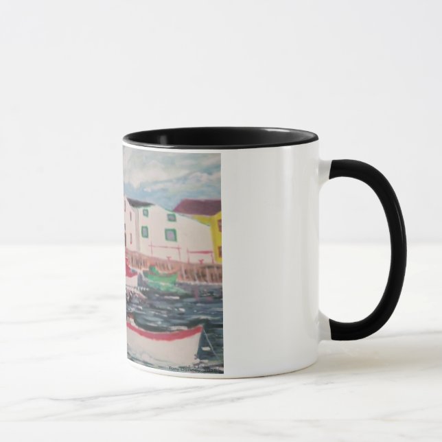 Fischerboote in NL Kanada Tasse (Rechts)