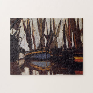 Fischerboote Monet Fine Art