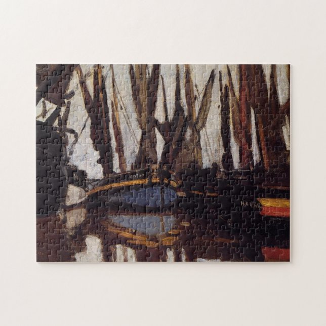 Fischerboote Monet Fine Art (Horizontal)