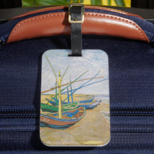 Fischerboote   Vincent van Gogh Gepäckanhänger