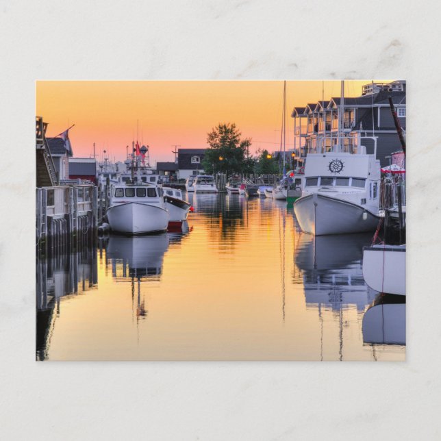 Fischerbucht, Ostpassage, Nova Scotia. Postkarte (Vorderseite)