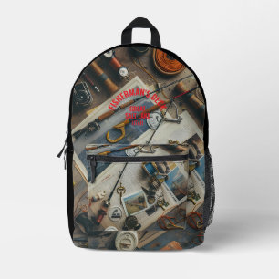 Fischerdeck individuell bedruckter Rucksack
