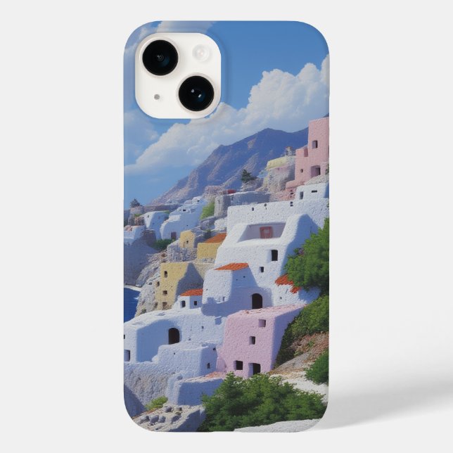 Fischerdorf Case-Mate iPhone 14 Hülle (Rückseite)