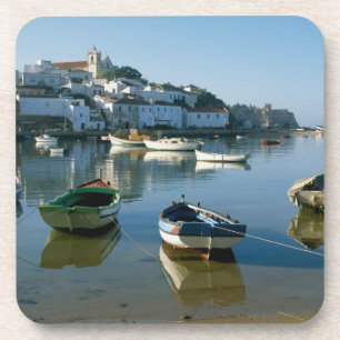 Fischerdorf Ferragudo, Algarve, Portugal Untersetzer