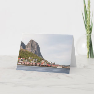 Fischerdorf Lofoten - Norwegen Karte