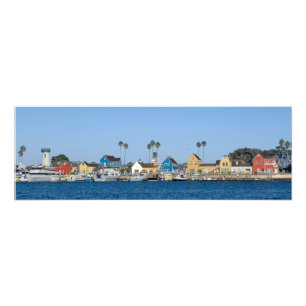 Fischerdorf - Marina Del Rey, CA Fotodruck