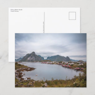 Fischerdorf Reine Lofoten Postkarte