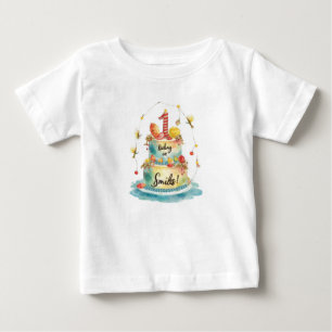 Fischerei 1. Geburtstag Baby T-shirt