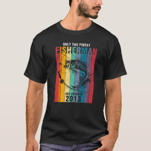 Fischerei 2013 9. Geburtstag 96 Jahre alter Fische T-Shirt