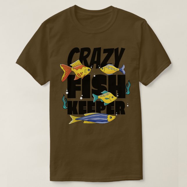 Fischerei Aquarium Fischerhalter Salzwasser 2 T-Shirt (Design vorne)